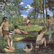 Frederic Baxille Bathers (mk09) oil painting picture wholesale